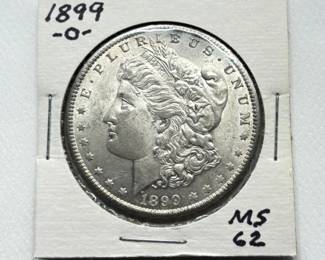 1899-O Morgan Silver Dollar