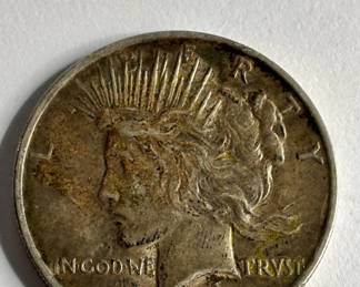 1924 Peace Silver Dollar