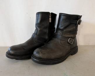 Men's Harley-Davidson Leather Boots – Size 9.5