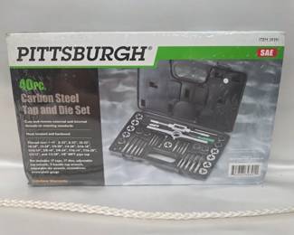 New Pittsburgh 40-Pc Tap & Die Set