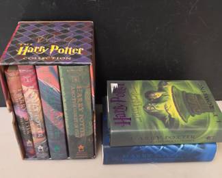 Harry Potter Hardcover Book Set – Scholastic 1st Editions