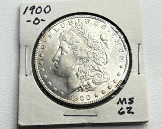 1900-O Morgan Silver Dollar