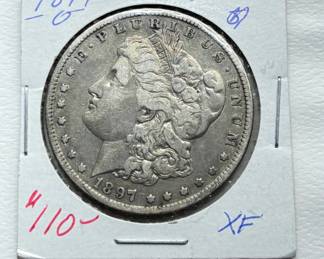 1897-O Morgan Silver Dollar