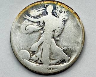 1921 Walking Liberty Silver Half Dollar