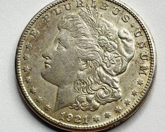 1921-S Morgan Silver Dollar