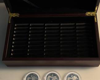 Lot of 5 - Armenian Noah's Ark 500 Dram Silver Bullion Coin - 1 Troy oz - .999 Fine Silver in Box