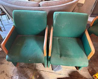 Mid-Century Charlotte Chair Co. Modular Armchair Pair (1 of 2) – White Cloud