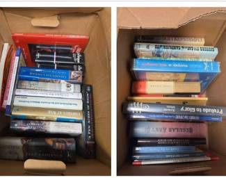 2 Boxes of Custer & Native American Books