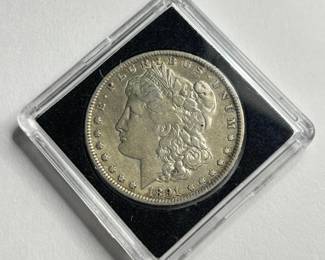 1891-O Morgan Silver Dollar