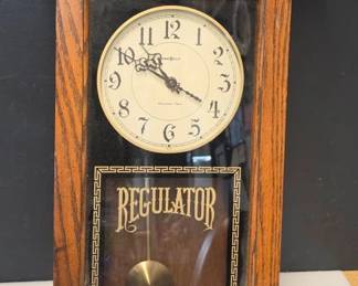 Vintage Howard Miller Westminster Chime Wall Clock