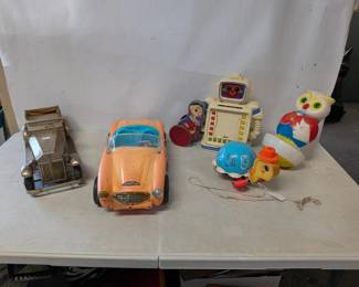 Vintage Toys Lot – 1950s–1980s