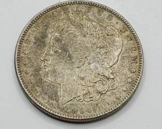 1904 Morgan Silver Dollar