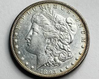 1893-O Morgan Silver Dollar