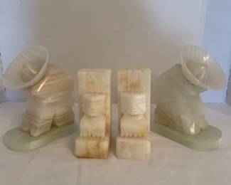 Stone Book Ends
