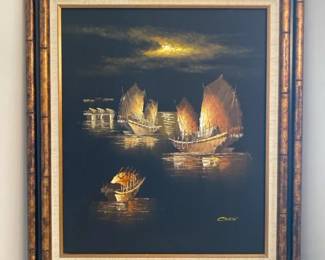 Signed Ships At Sea