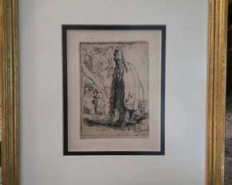 022 Anonymous Artist A BEGGAR, STANDING