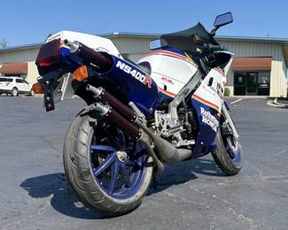 1986 Honda NS400R Rothmans Racing Special Edition, VIN# JH2NC1902GM000291, Kilometers Showing On Odometer 2178