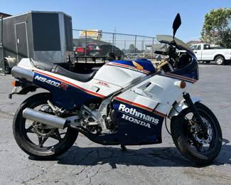 1986 Honda NS400R, VIN# NC191006759, Kilometers Showing On Odometer 30882