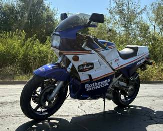 1986 Honda NS400R Rothmans Racing Special Edition, VIN# JH2NC1902GM000291, Kilometers Showing On Odometer 2178
