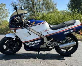 1986 Honda NS400R, VIN# NC191006759, Kilometers Showing On Odometer 30882