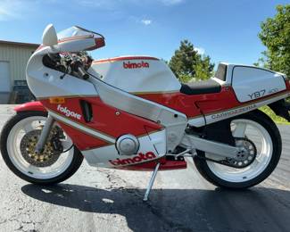 1988 Bimota Folgore YB7400 Carrozzeria, VIN# YB700177, Kilometers Showing On Odometer 1092