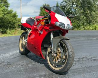 1999 Ducati 748, VIN# ZDM1SB3R6XB010913, Kilometers Showing On Odometer 8722