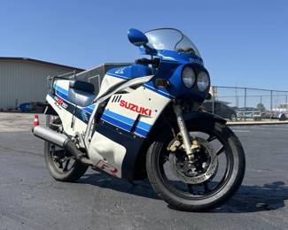 1985 Suzuki GSXR 750, VIN# GR71F104953, Kilometers Showing On Odometer 10359