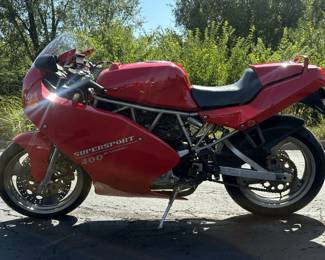 1995 Ducati SS400 Desmodue, VIN# ZDM400J001750, Kilometers Showing On Odometer 33933