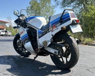 1985 Suzuki GSXR 750, VIN# GR71F104953, Kilometers Showing On Odometer 10359