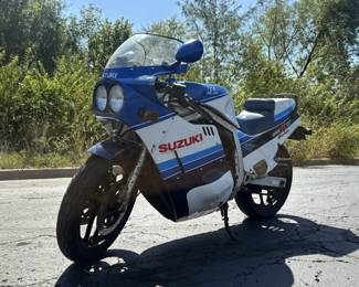 1985 Suzuki GSXR 750, VIN# GR71F104953, Kilometers Showing On Odometer 10359