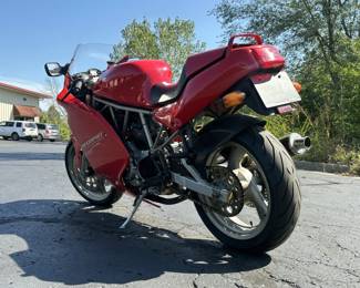 1995 Ducati SS400 Desmodue, VIN# ZDM400J001750, Kilometers Showing On Odometer 33933
