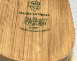 Harmony Kingdom Wolfie In Space & Minx On The Moon Box Figurines (4/6)