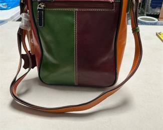 Bottega Rò Italian Leather Multicolor Crossbody Bag, New with Tag (2/6)