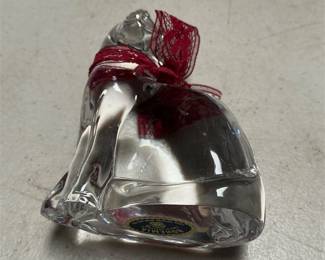 Bohemia Lead Crystal Seated Cat Figurine (2/5)