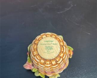 Harmony Kingdom Longaberger Morning Glory Basket Box Figurine, HGXLG2, with Box (4/4)