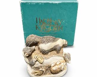 Harmony Kingdom Foul Play Skunk Box Figurine, TJSK, with Box
