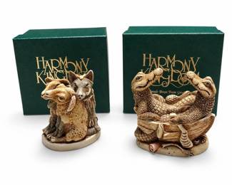 Harmony Kingdom Mutton Chops RW98MC and Croc Pot TJAL2 Box Figurines