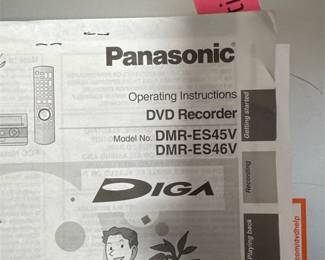 Panasonic DIGA DMR-ES45V DVD Recorder/VHS VCR (2/4)