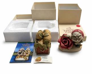 Harmony Kingdom Lemon HG4LE Box and Byron’s Lonely Hearts Club RW99LB
