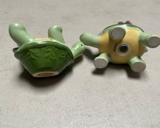 Lenox Butterfly Meadow Turtle Salt and Pepper Shaker Set (2/5)