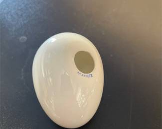 Boehm 200-55-PG Bone Porcelain Rose, Porcelain Rose and Pat Loretz Signed Egg (5/5)