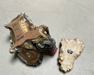 Harmony Kingdom Clair de Lune Colette & Cat Box Figurine, CLLECT, with Box (2/5)