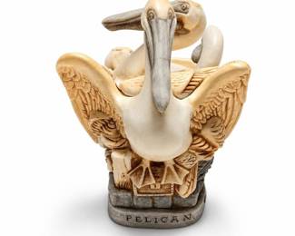 Harmony Kingdom “Pell Mell” Pelican Box Figurine, RW99PE