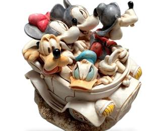 Harmony Kingdom Disney Fabulous Five Out For A Drive, WDWFABFIVE, with Box