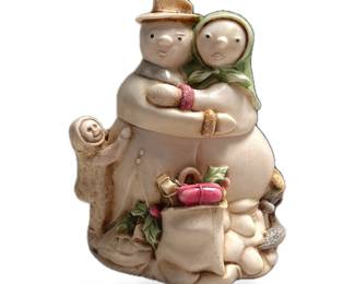 Harmony Kingdom Snowdonia Fields TJSESN99 Snowman Box Figurine, Box