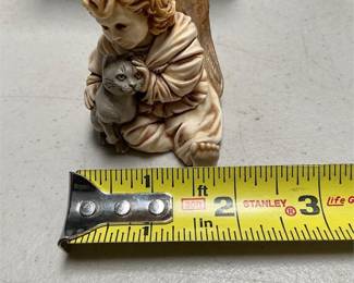 Harmony Kingdom Adoree Angel and Cat Box ANSE03, Signed Best Wishes, Box (5/5)