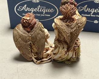 Harmony Kingdom Joie De Vivre and La Gardienne Angel Box Figurines (4/5)