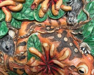 Harmony Kingdom A Frog’s Life PXGE3 Premiere Edition Tile, Signed, Boxed (4/5)