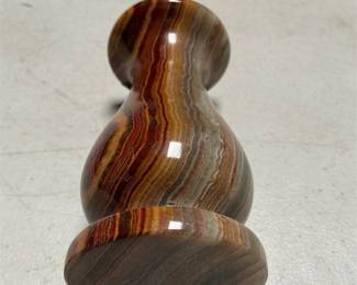 Polished Banded Stone Bud Vase (2/4)