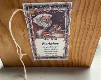 Deborah Muller Winters Workshop Christmas Cat Figure (3/5)